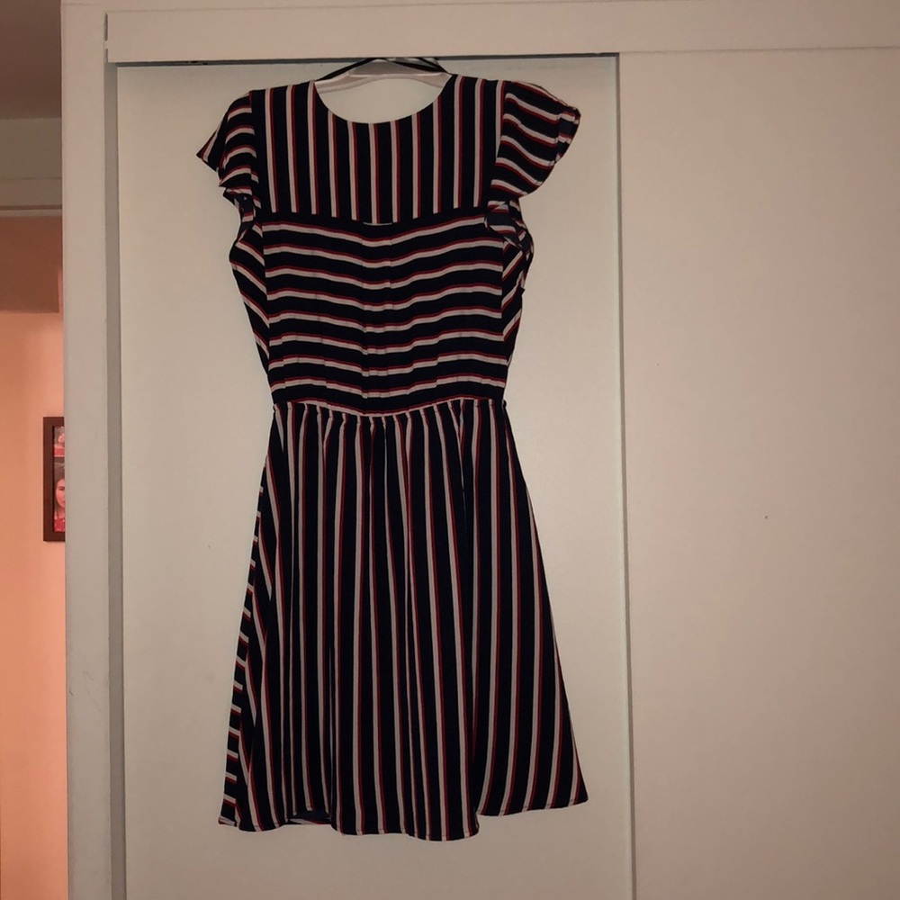 Monteau Pin Stripe Dress - Picture 5 of 5